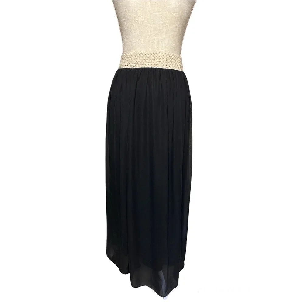 Chiffon Maxi Skirt Size M